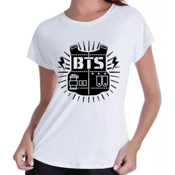 Camiseta Branca Baby Look - Image 2