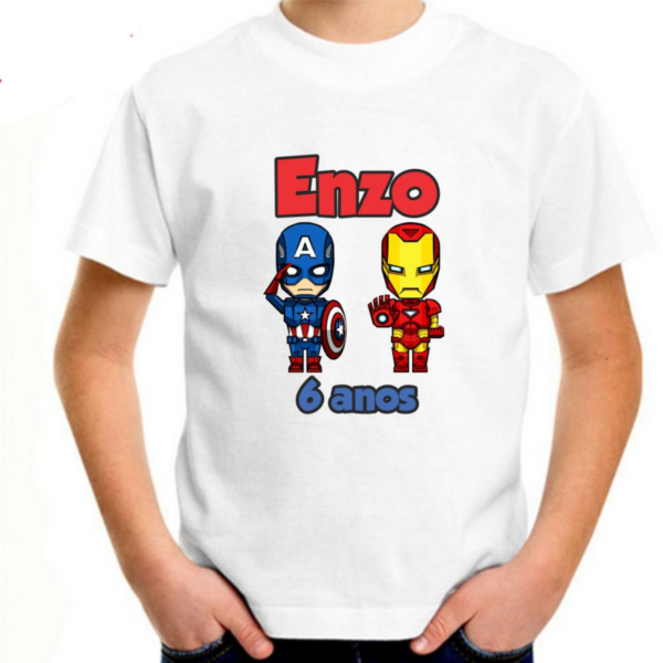 Camisetas Personalizadas Adulto e Infantil - Image 7