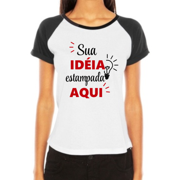 Camiseta Raglan Baby Look - Image 5