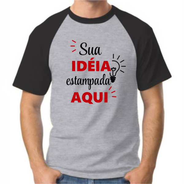 Camiseta Raglan Masculina - Image 5