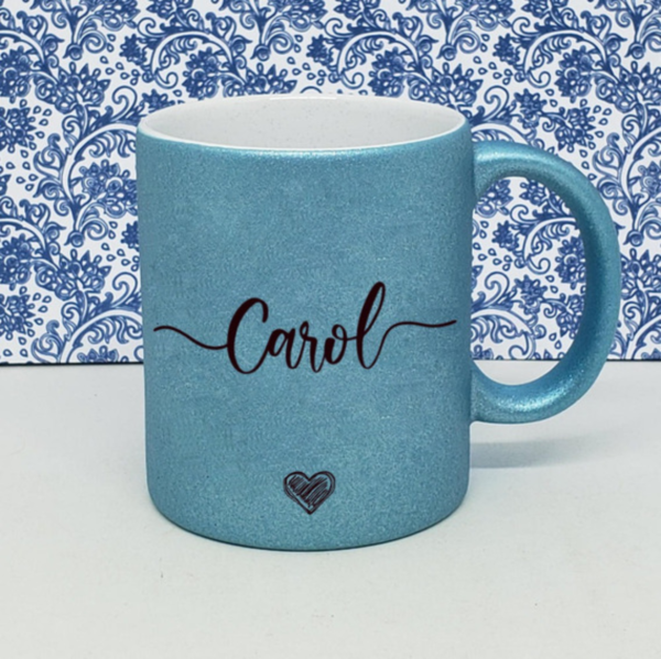 Caneca Cerâmica com Glitter - Imagem 5