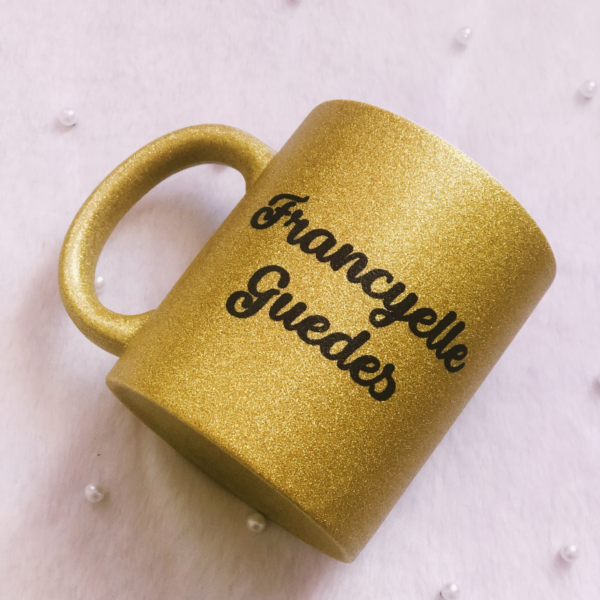 Caneca Cerâmica com Glitter - Imagem 3