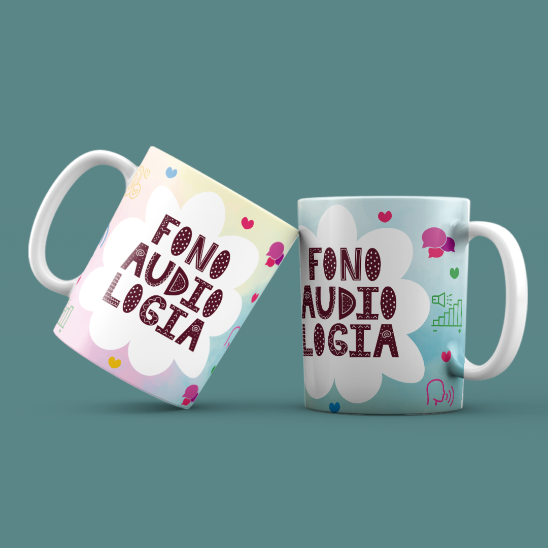 Caneca Profissões - Fonoaudiologia