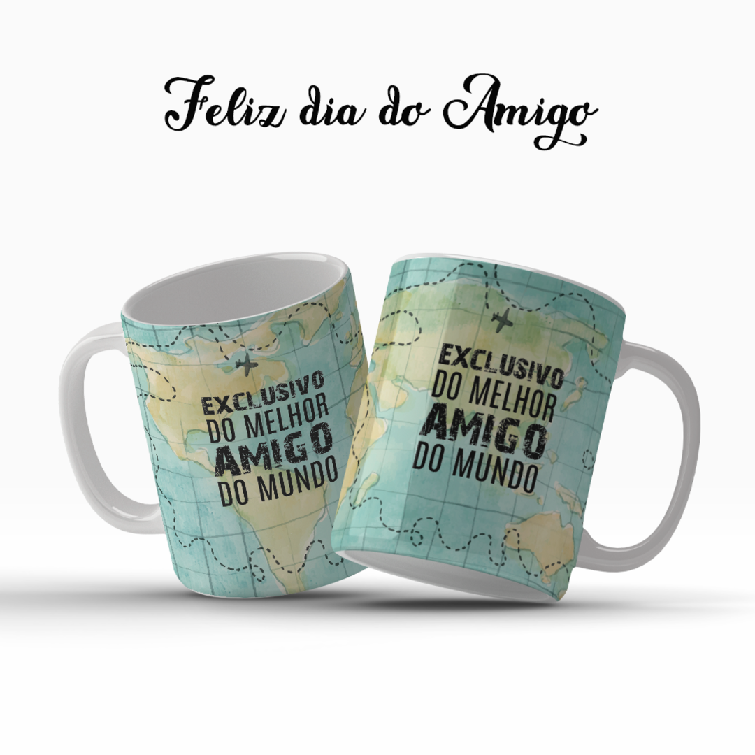Caneca Cerâmica Amizade