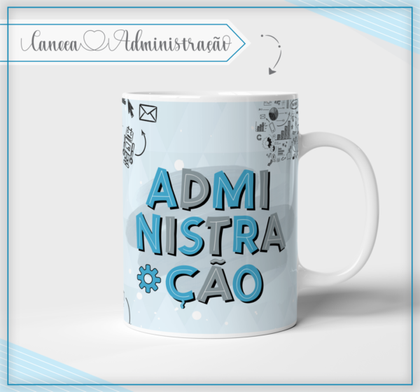 Caneca Profissões - Administração