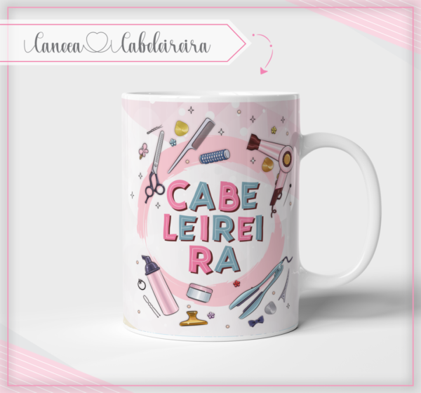 Caneca Profissões - Cabeleireira