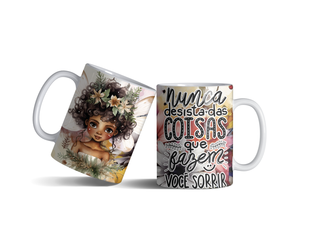 Caneca frases fadinhas 8