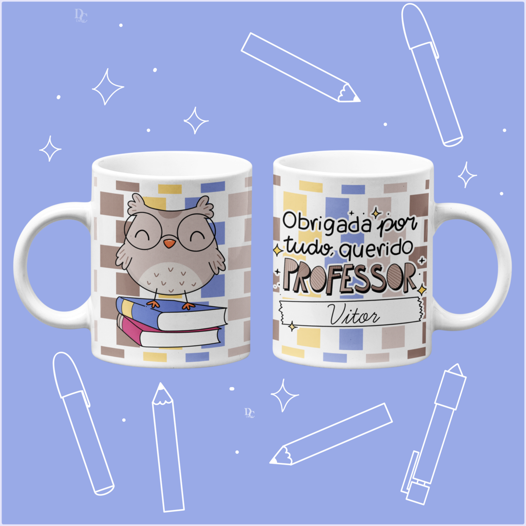 Canecas Cerâmica - Professores