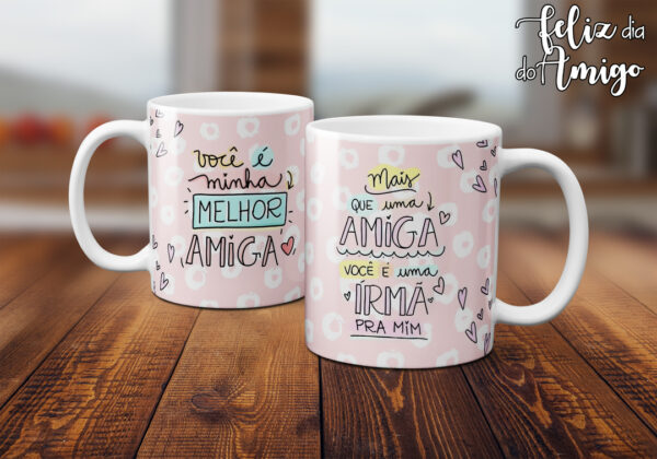 Caneca Cerâmica - Amizade