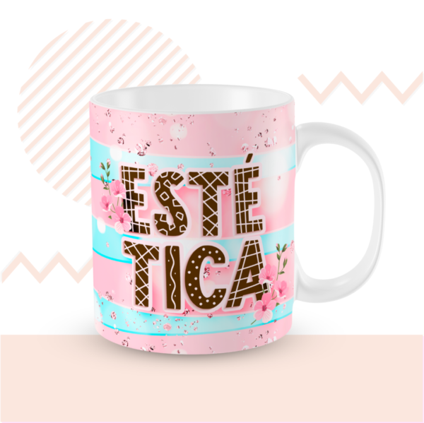 Caneca Profissões - Estética
