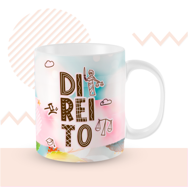 Caneca Profissões - Direito