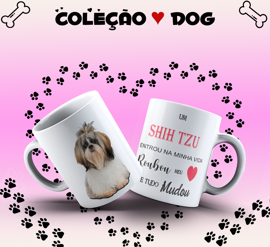Canecas Pets - Shih Tzu