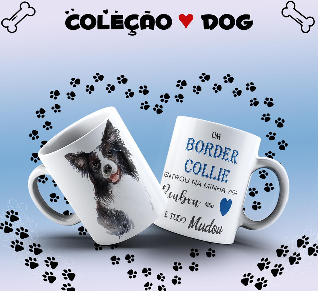 Canecas Pets - Border Collie